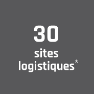 30 sites logistiques de 18000m2